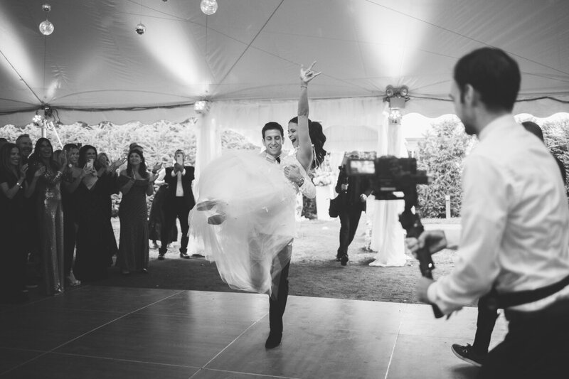 A documentary wedding moment at New York