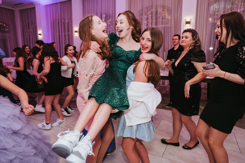 A Bar or Bat Mitzvah celebration at New York City