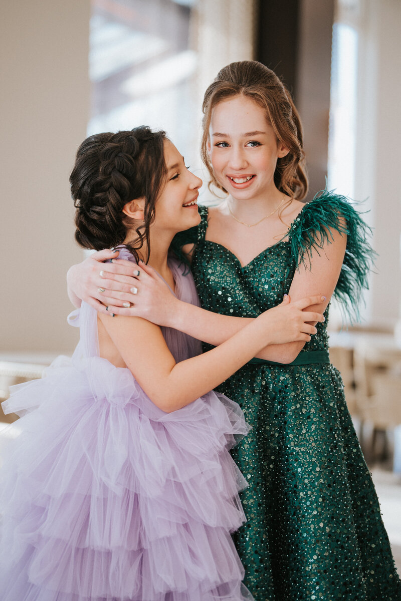 A Bar or Bat Mitzvah celebration at New York City