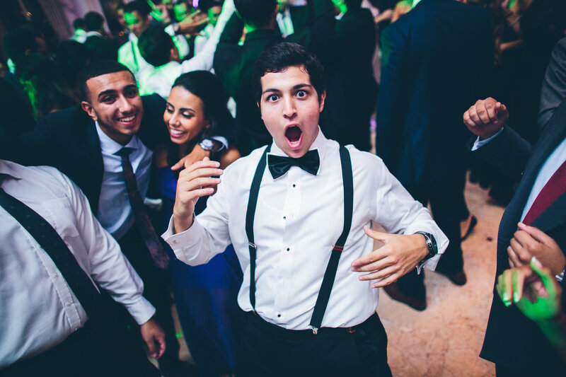 A documentary wedding moment at Pleasantdale Chateau