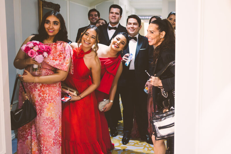 A documentary wedding moment at The St. Regis New York