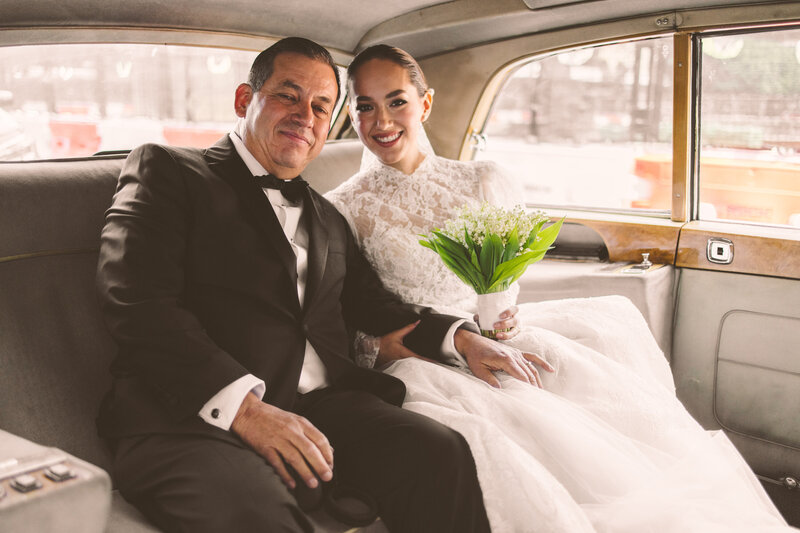 A documentary wedding moment at The St. Regis New York