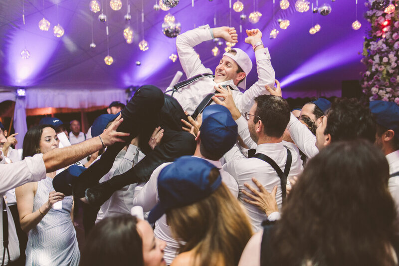 A documentary wedding moment at Tanglewood